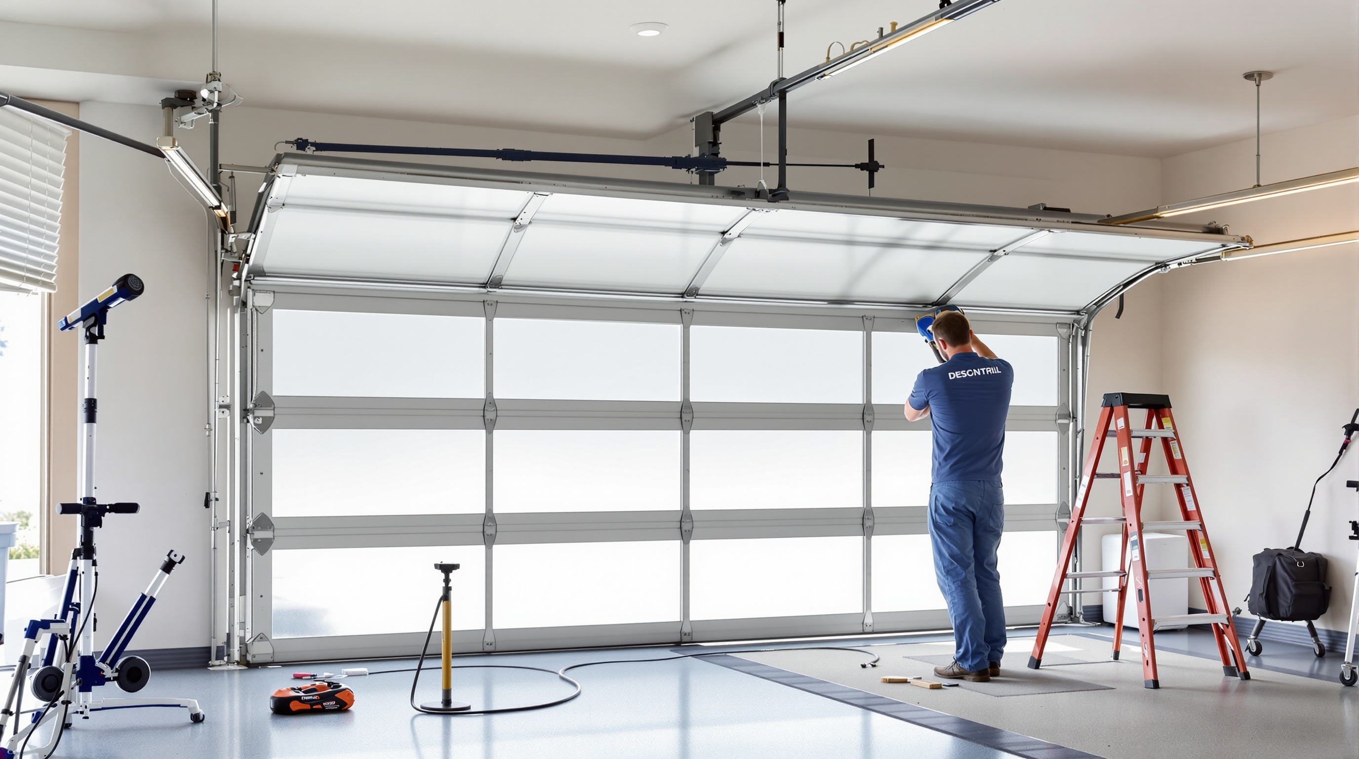 Réparation de porte de garage à Lyon par DFPRO Lyon