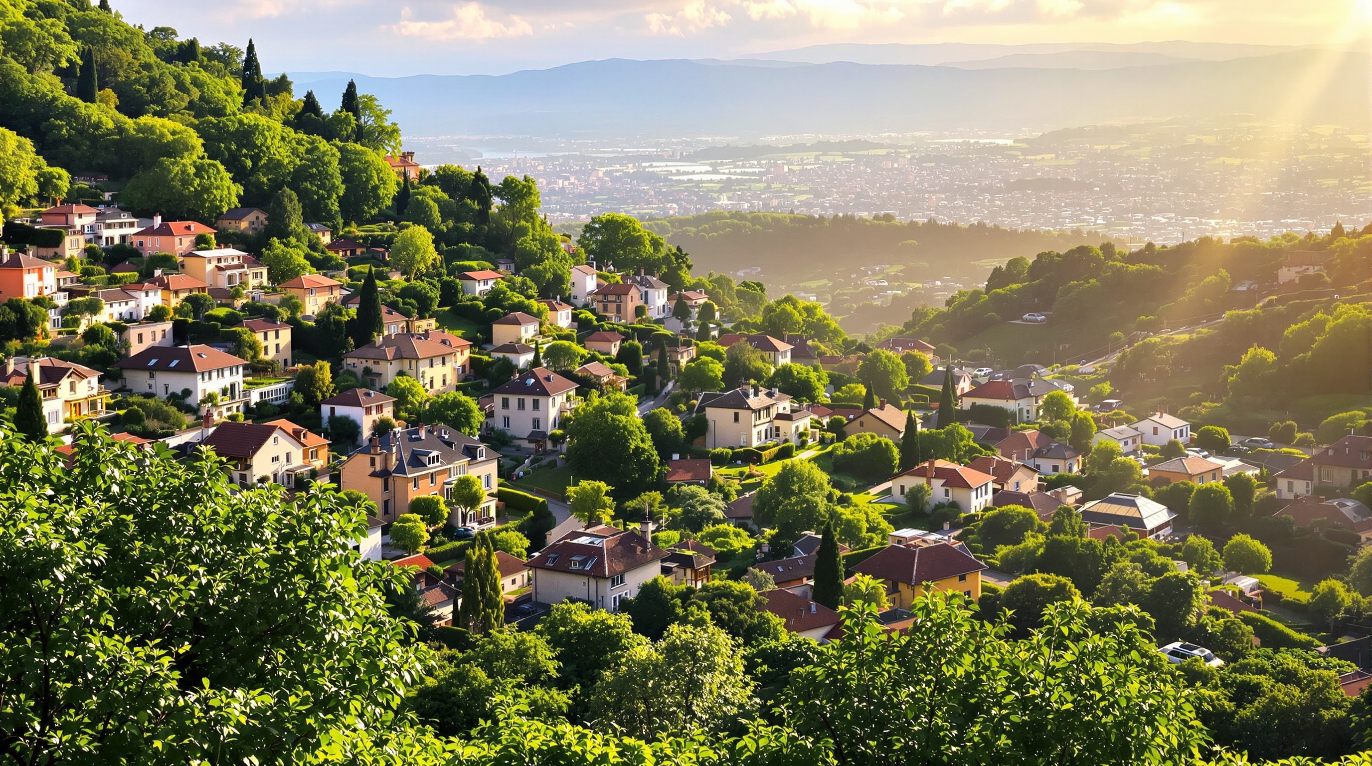 Dépannage de menuiserie à Sainte-Foy-lès-Lyon — villas avec vue panoramique