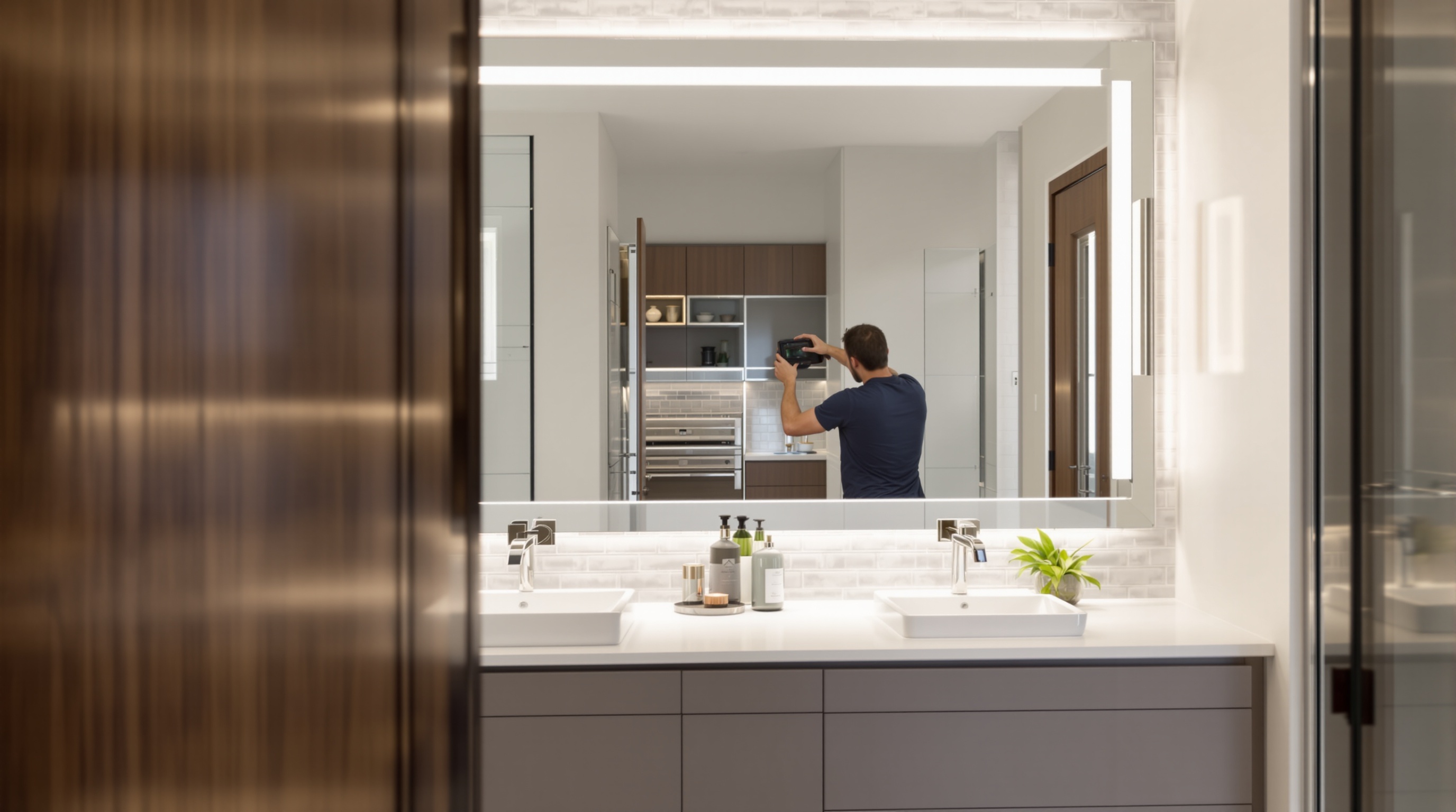 Miroiterie à Lyon — miroirs sur mesure et verre décoratif par DFPRO Lyon